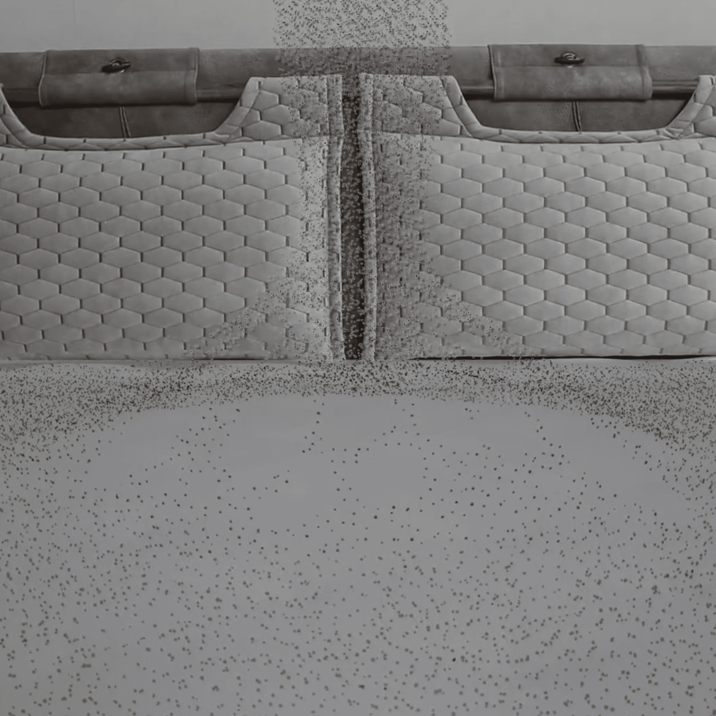 Bambi Magnasand Therapy Boxspringbett Set | Orthopädisch H3, Magnetischer Sand & Taschenfederkern