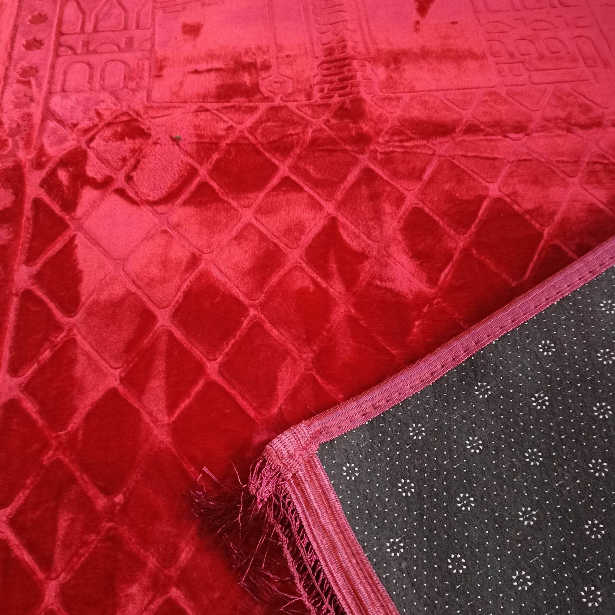 Hochwertiger Gebetsteppich – Rutschfest, Waschbar & Weich | Teppich für Männer, Frauen & Kinder