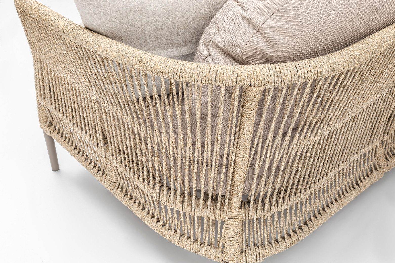 Gowoll Mitra Gartenlounge-Set Gartengarnitur Gartenmöbel Set 5 Personen Gartentisch für Outdoor