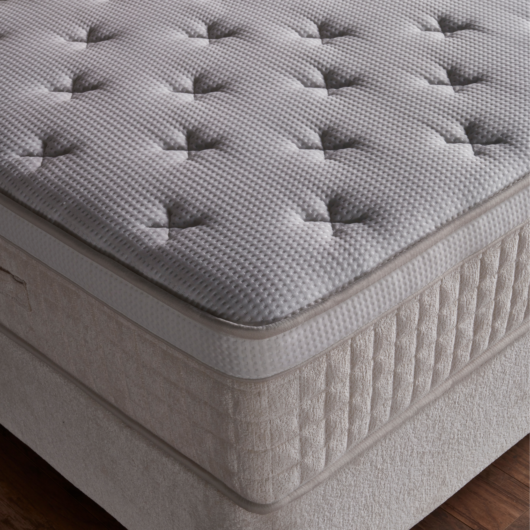 Boxspringbett mit Matratze Polsterbett Stauraumbett Betkasten inkl. Lieferung Amore