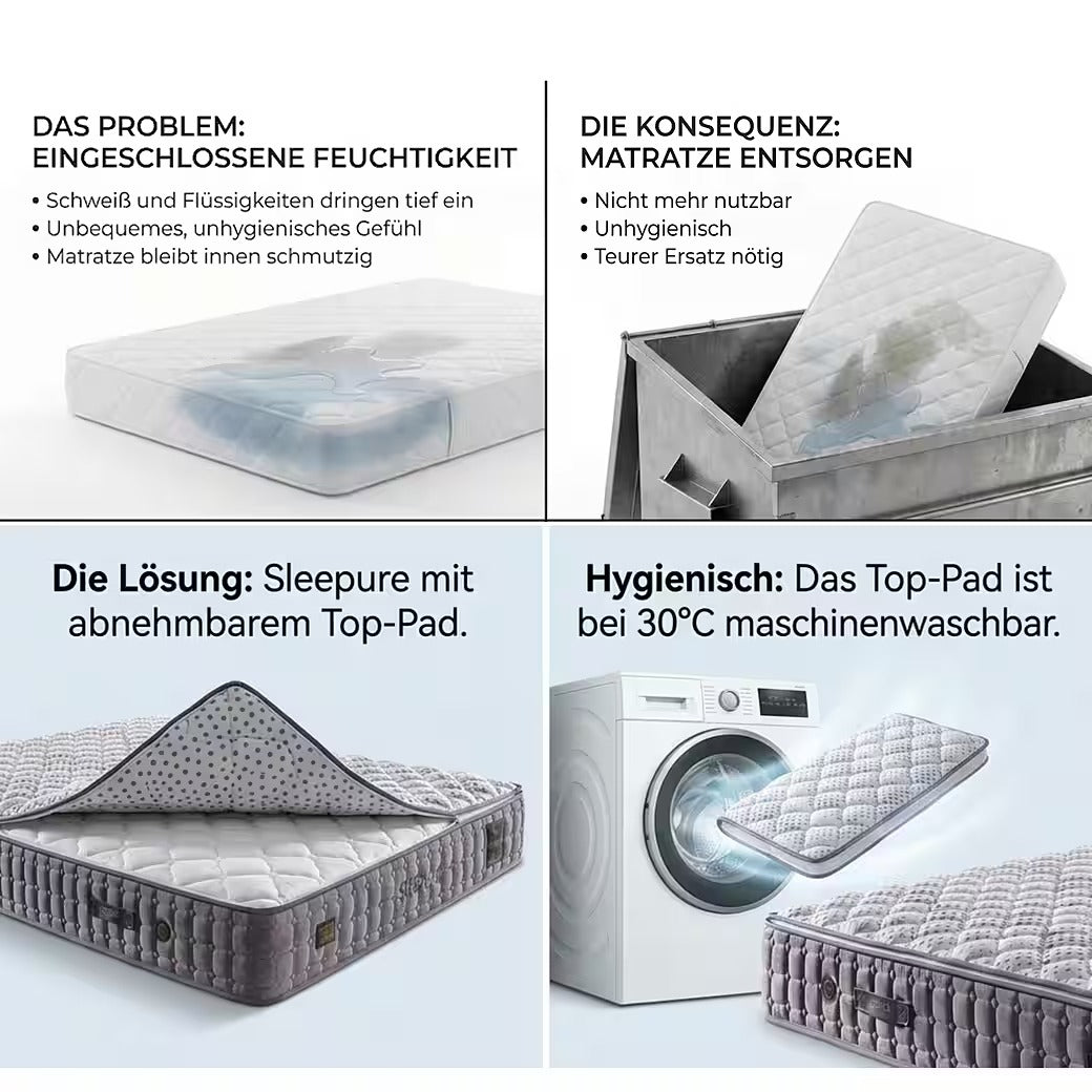 Bambi Sleeppure Boxspringbett Schlafzimmer Set