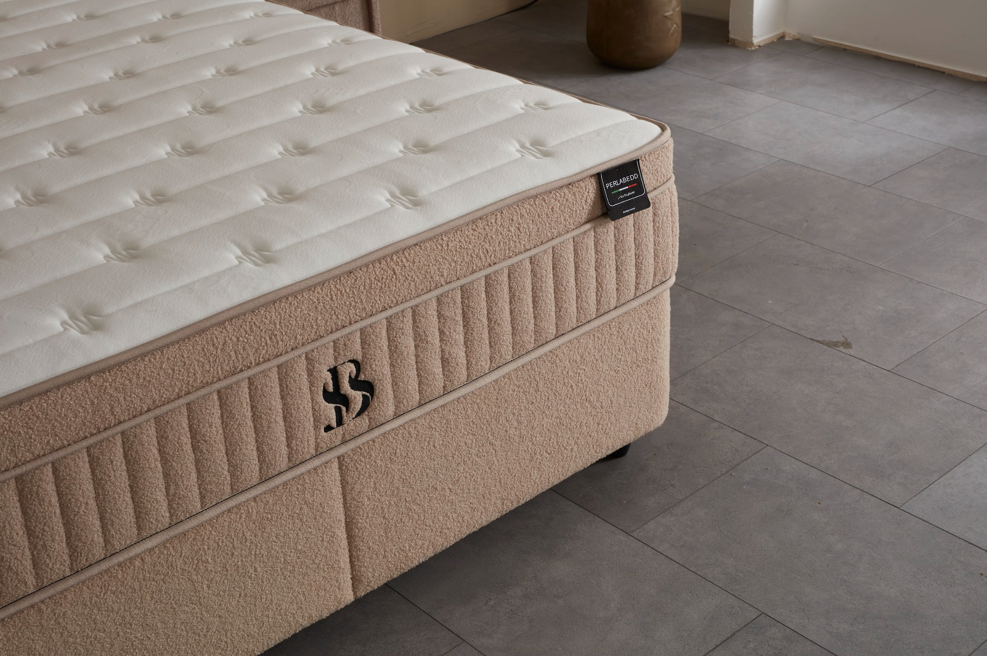 BSS LUCCEBEDD Boxspringbett Set |  Matratze H3 | Box und Kopfteil