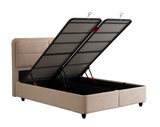 BSS LUCCEBEDD Boxspringbett Set |  Matratze H3 | Box und Kopfteil