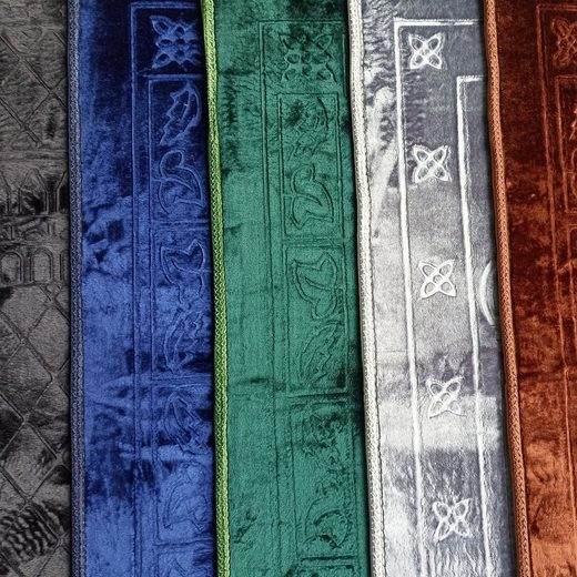 Gebetsteppich 80x120 cm Vorderansicht verschiedene Farben