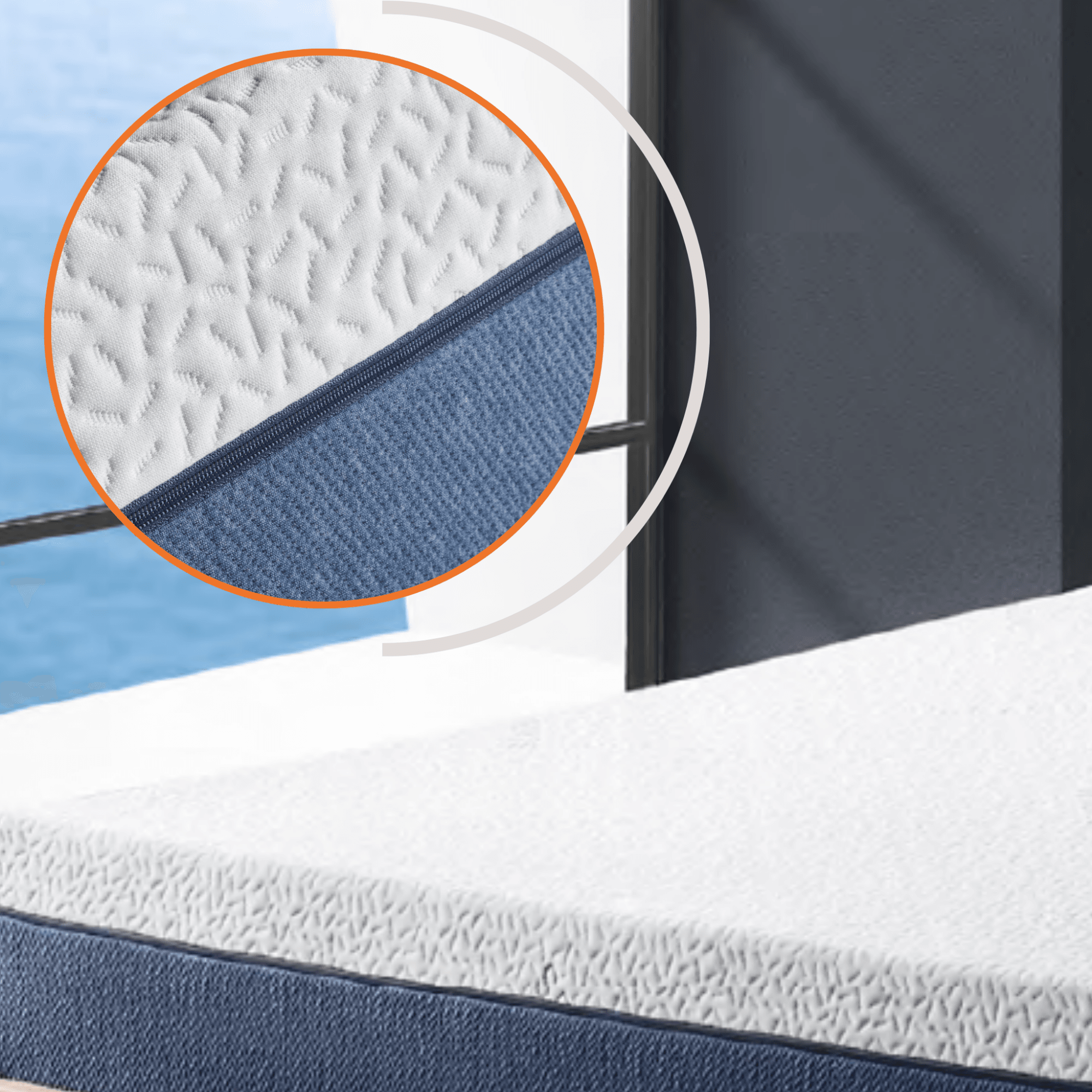 Gowoll Roos Boxspringbett 160x200 mit Matratze & Stauraum – Komfortbett mit Gratis Montage