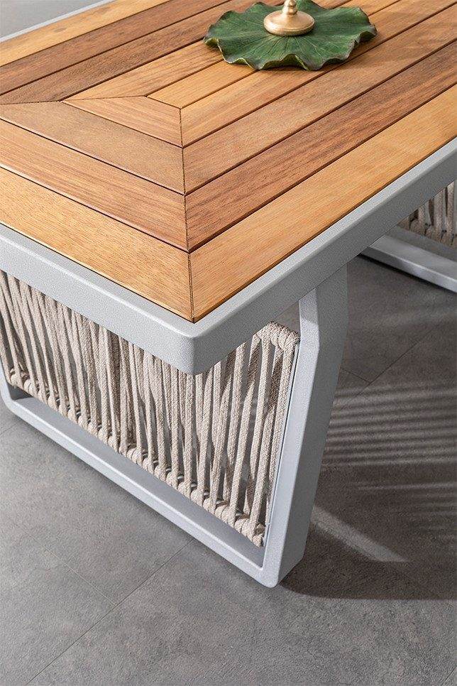 Argos Gartenmöbel Set 5 Personen – Aluminium Lounge mit Sofa, Sesseln & Tisch | Wetterfest & Rostfrei