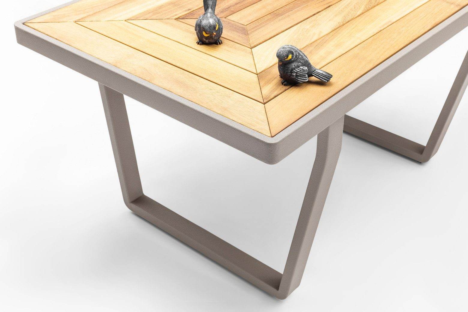 Gowoll Casablanca Gartenlounge-Set Gartengarnitur Gartenmöbel Set 5 Personen Gartentisch für Outdoor