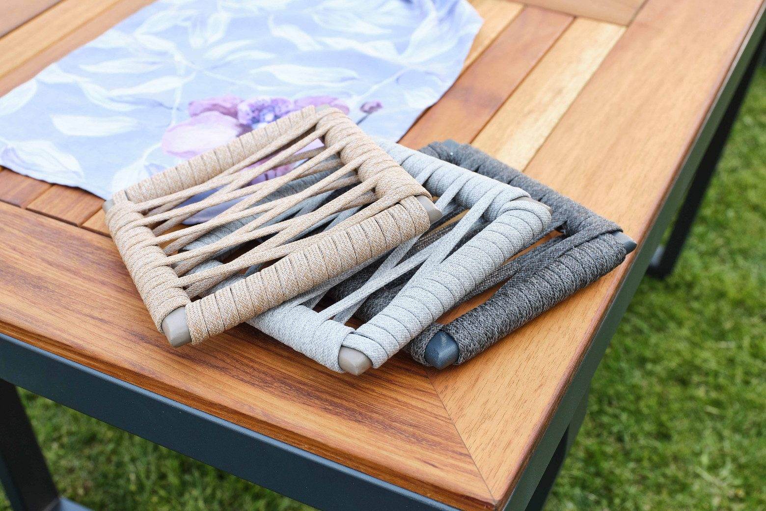 Gowoll Efes Plus Gartenlounge-Set Gartengarnitur Gartenmöbel Set 5 Personen Gartentisch für Outdoor