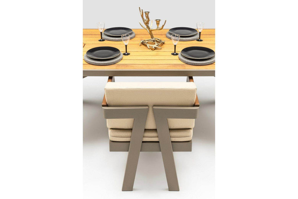 Gowoll Atlantis Gartenlounge-Set Wetterfeste Holz Gartenmöbel Set 6 Personen für Outdoor Terassenmöbel