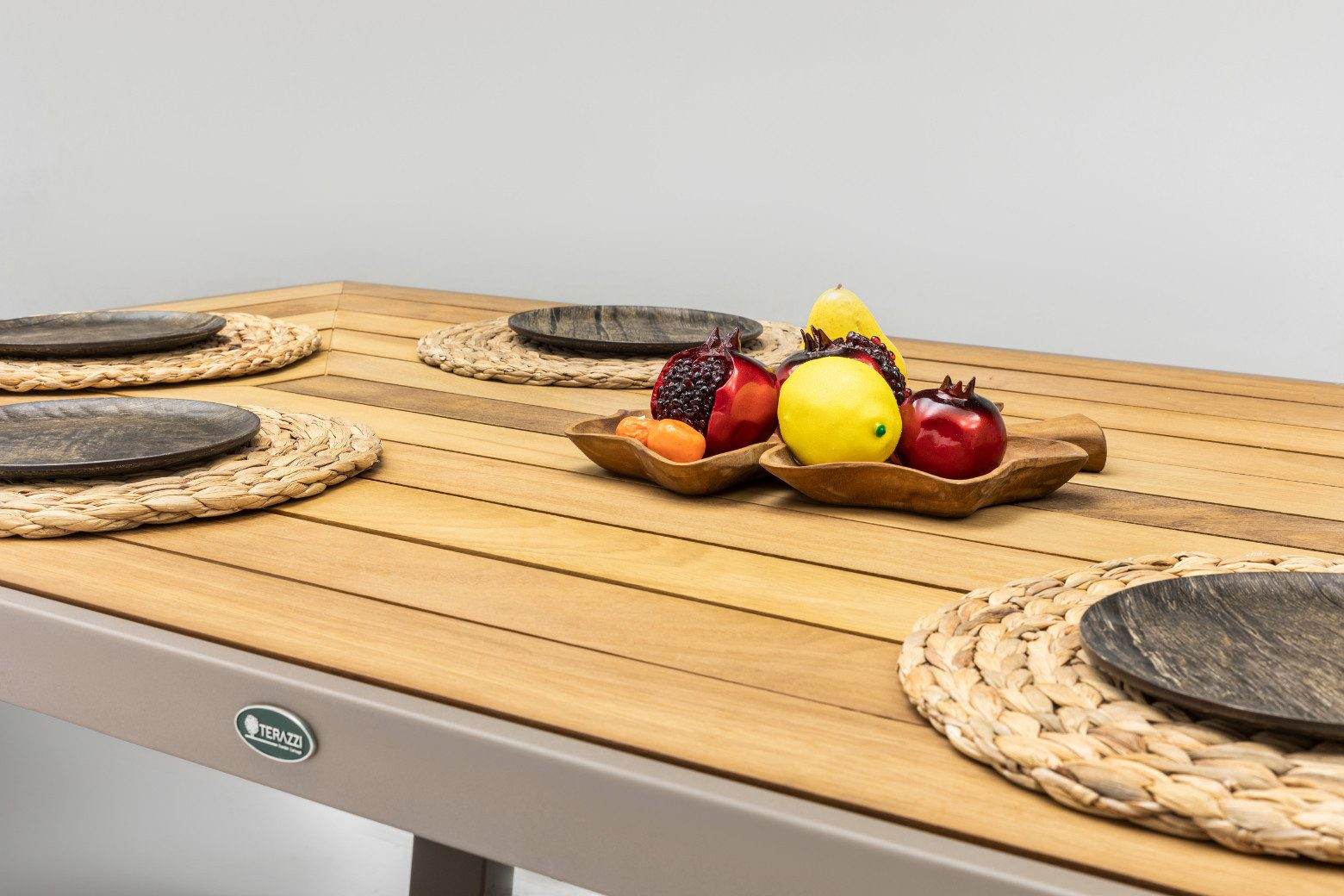 Gowoll Mykonos Plus Gartenlounge-Set Wetterfeste Holz Gartenmöbel Set 6 Personen für Outdoor Terassenmöbel