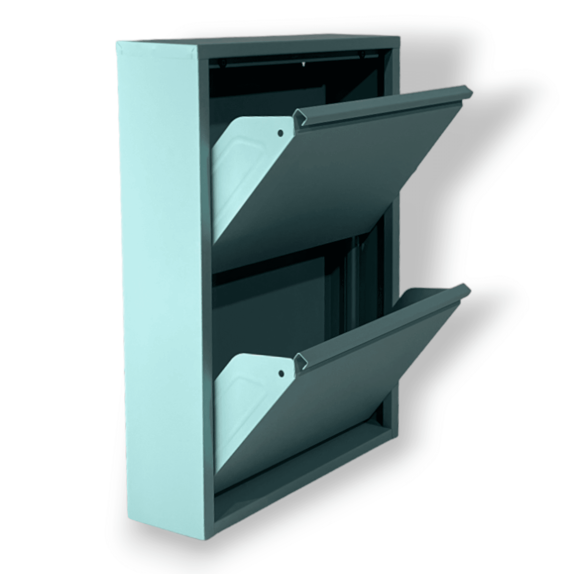 Gowoll Schuhschrank (2 Klappen Turkıs)