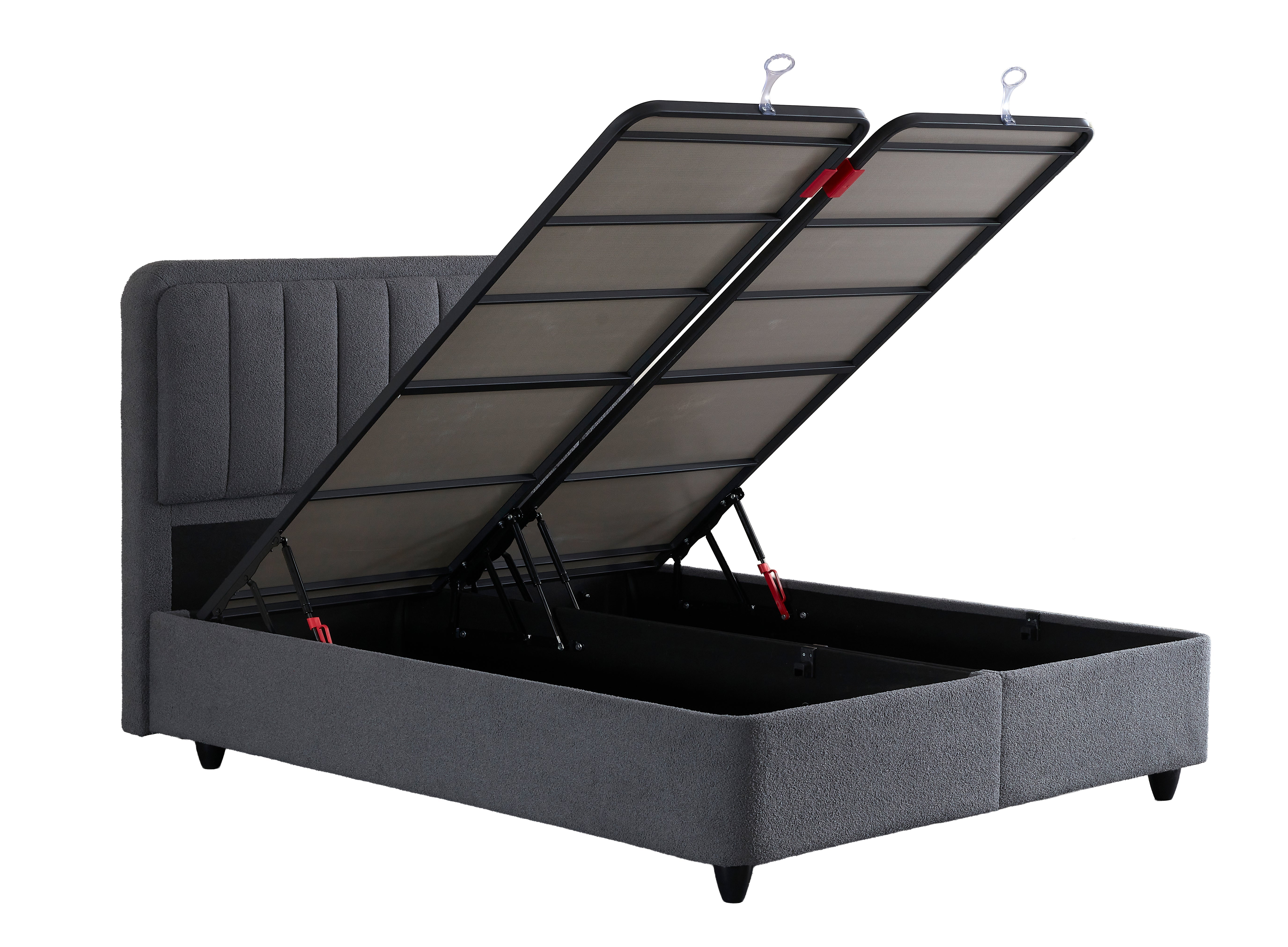 BSS LEOBEDD Boxspringbett Set | Matratze H3 | Box und Kopfteil