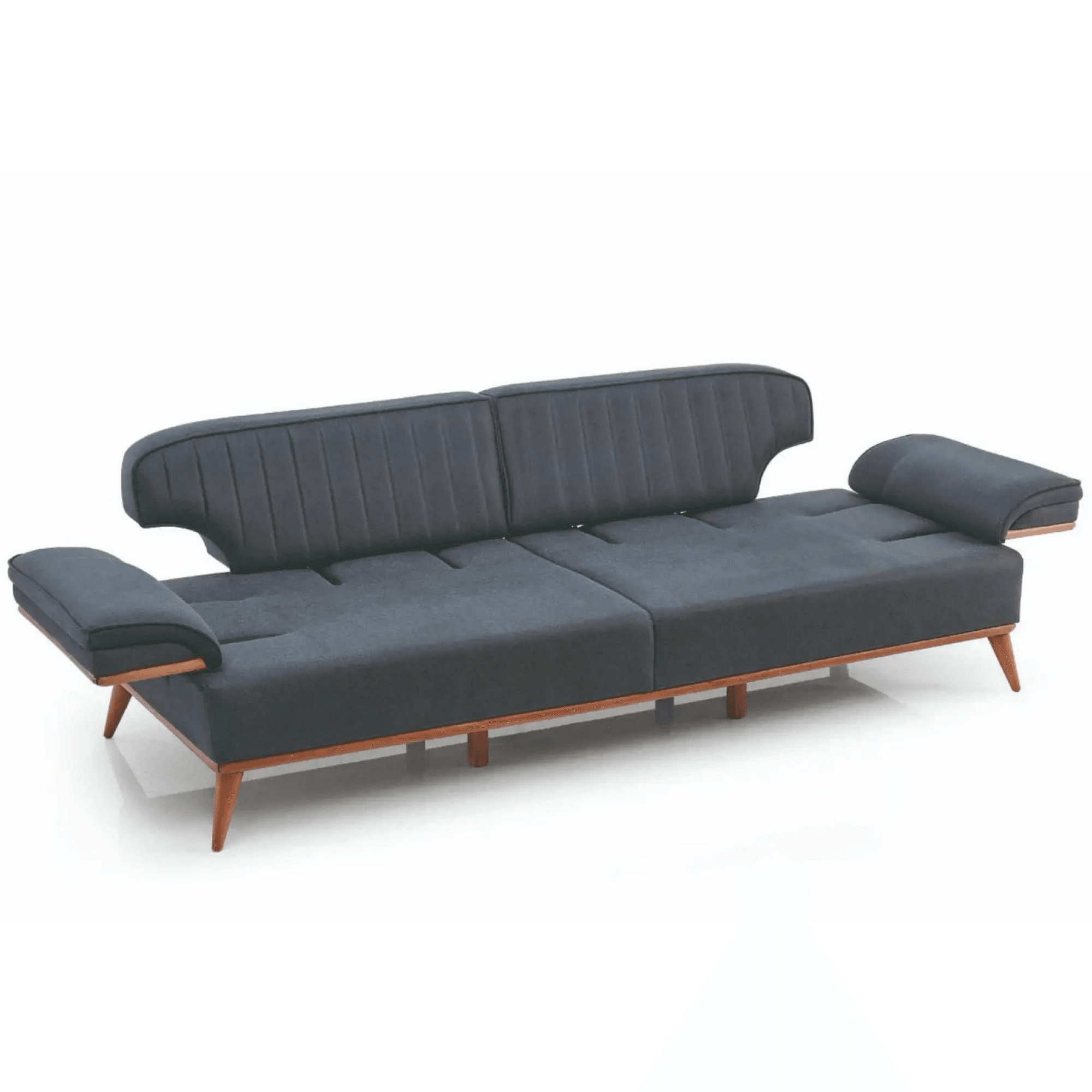 Bugatti Sofa Set 3-3-1 Couchgarnitur | Modern Design & Kostenlose Montage | Holzfüße & Schlaffunktion