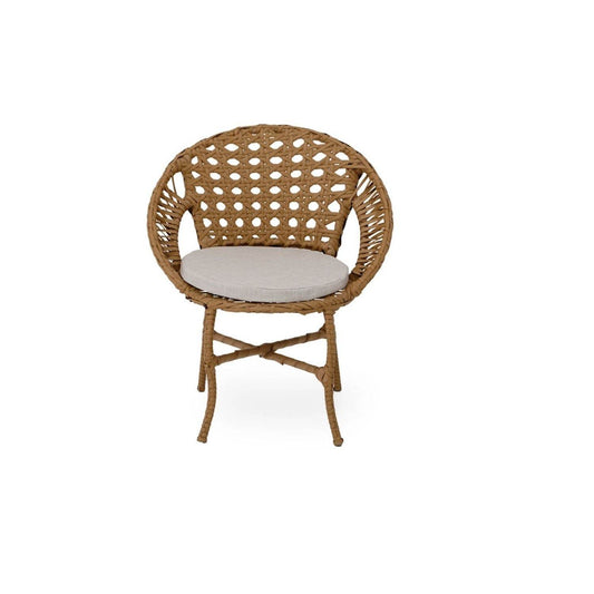 Sitzgruppe Bistro Tisch mit Stühlen Gartenmöbel Set Rattan Wetterfest