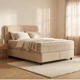 BSS LUCCEBEDD Boxspringbett Set |  Matratze H3 | Box und Kopfteil