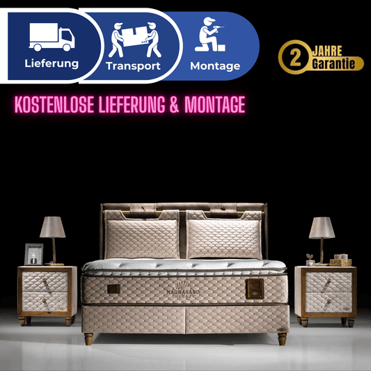 Magnasand Therapy Boxspringbett Set