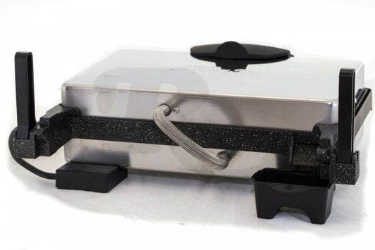 3-in-1 Kontaktgrill mit Granit-Beschichtung – Elektrogrill für fettfreies Grillen