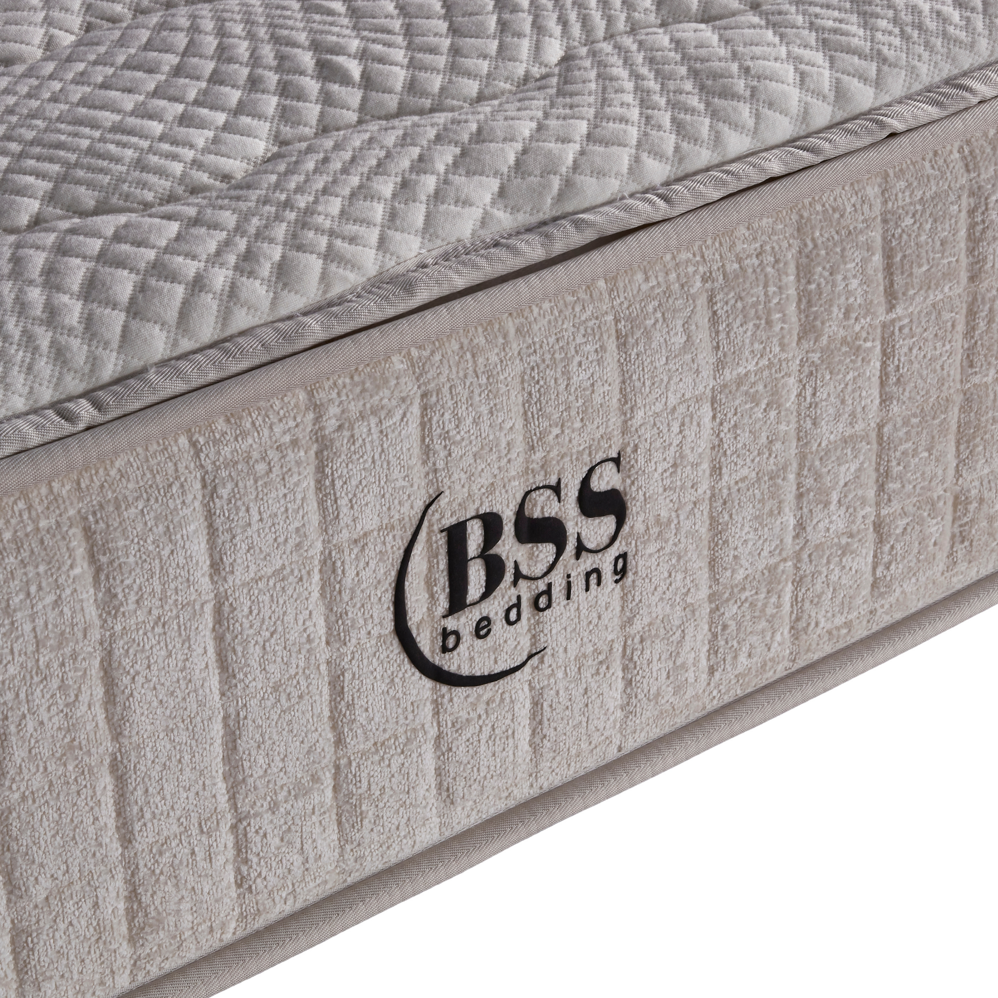 Naturalbett Boxspringbett mit Matratze LED