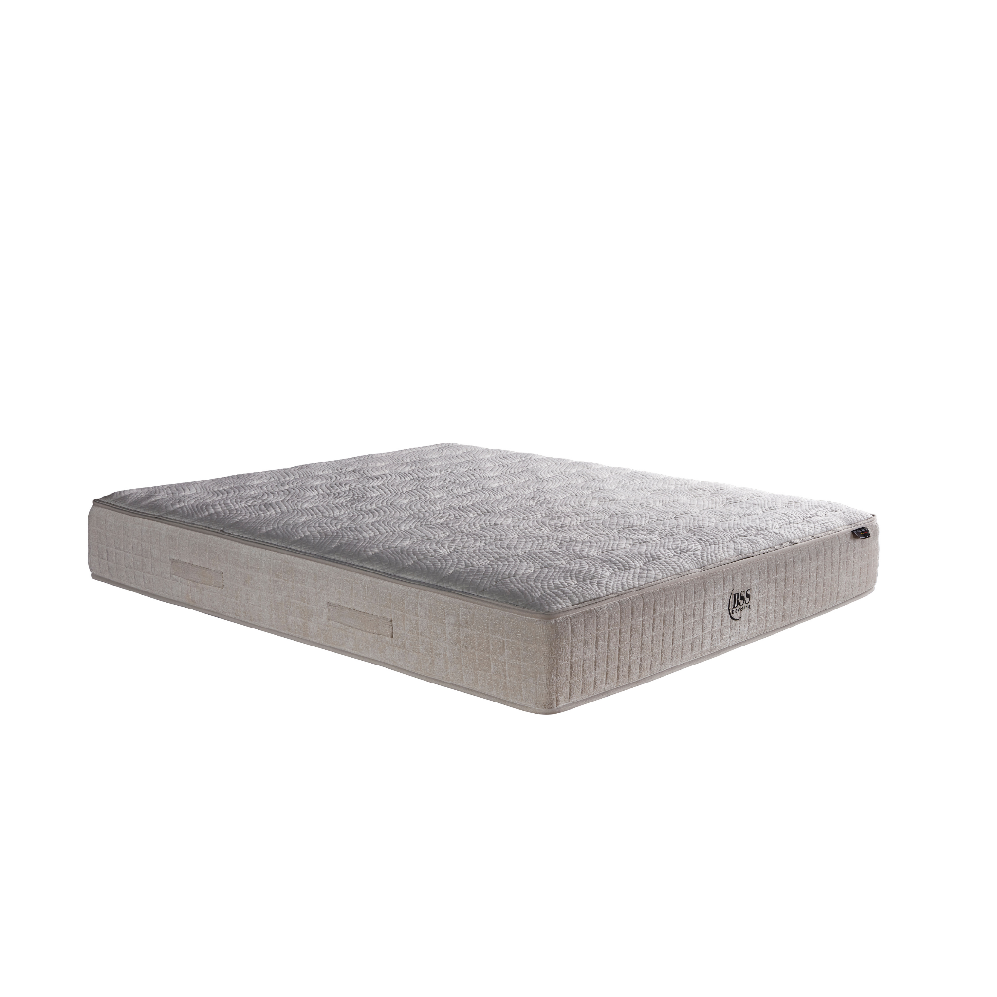 Naturalbett Boxspringbett mit Matratze LED