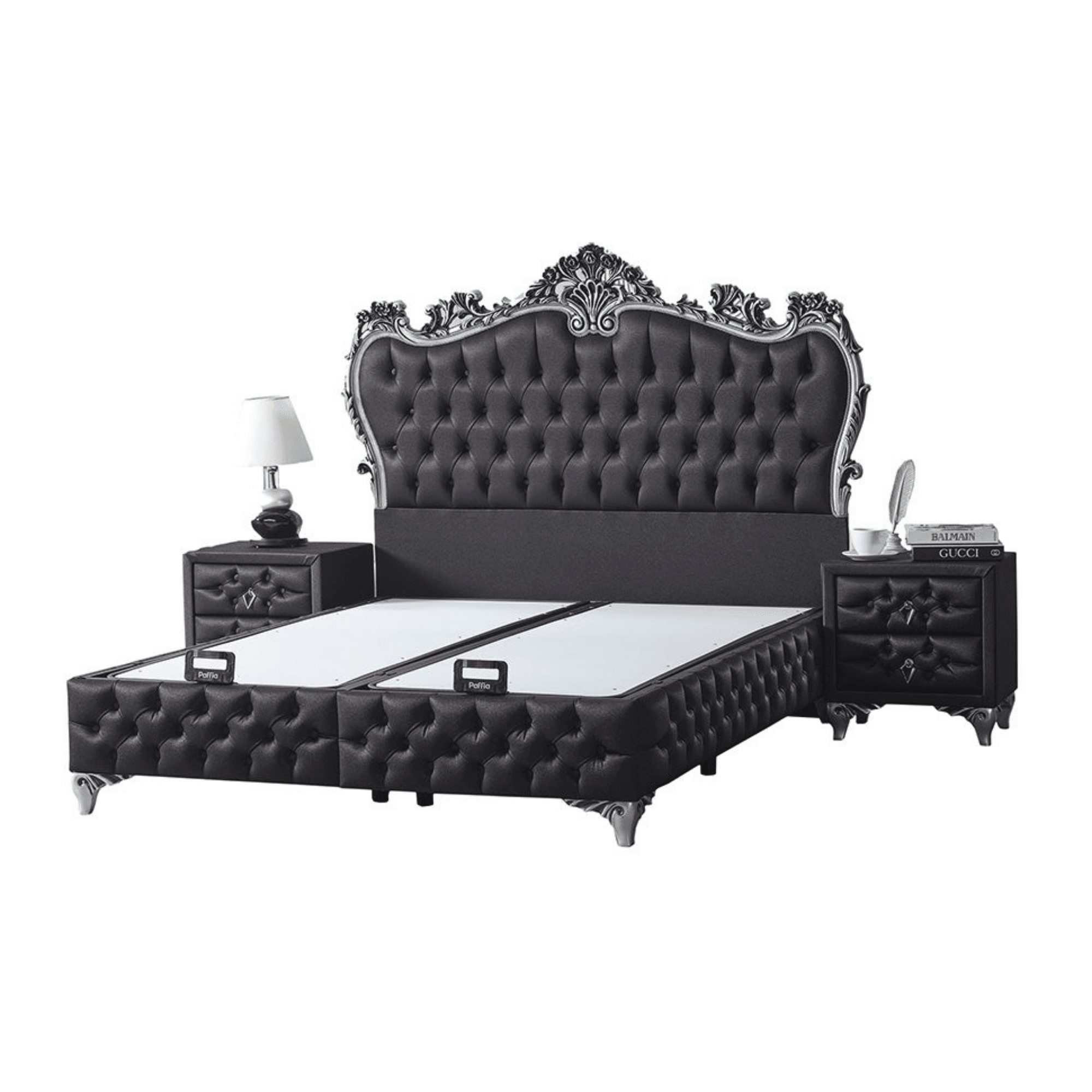 Paffia Rixoss Boxspringbett mit Stauraum