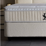 BSS SIABEDD Boxspringbett Set | Matratze H3 | Box und Kopfteil