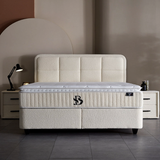 BSS SIABEDD Boxspringbett Set | Matratze H3 | Box und Kopfteil