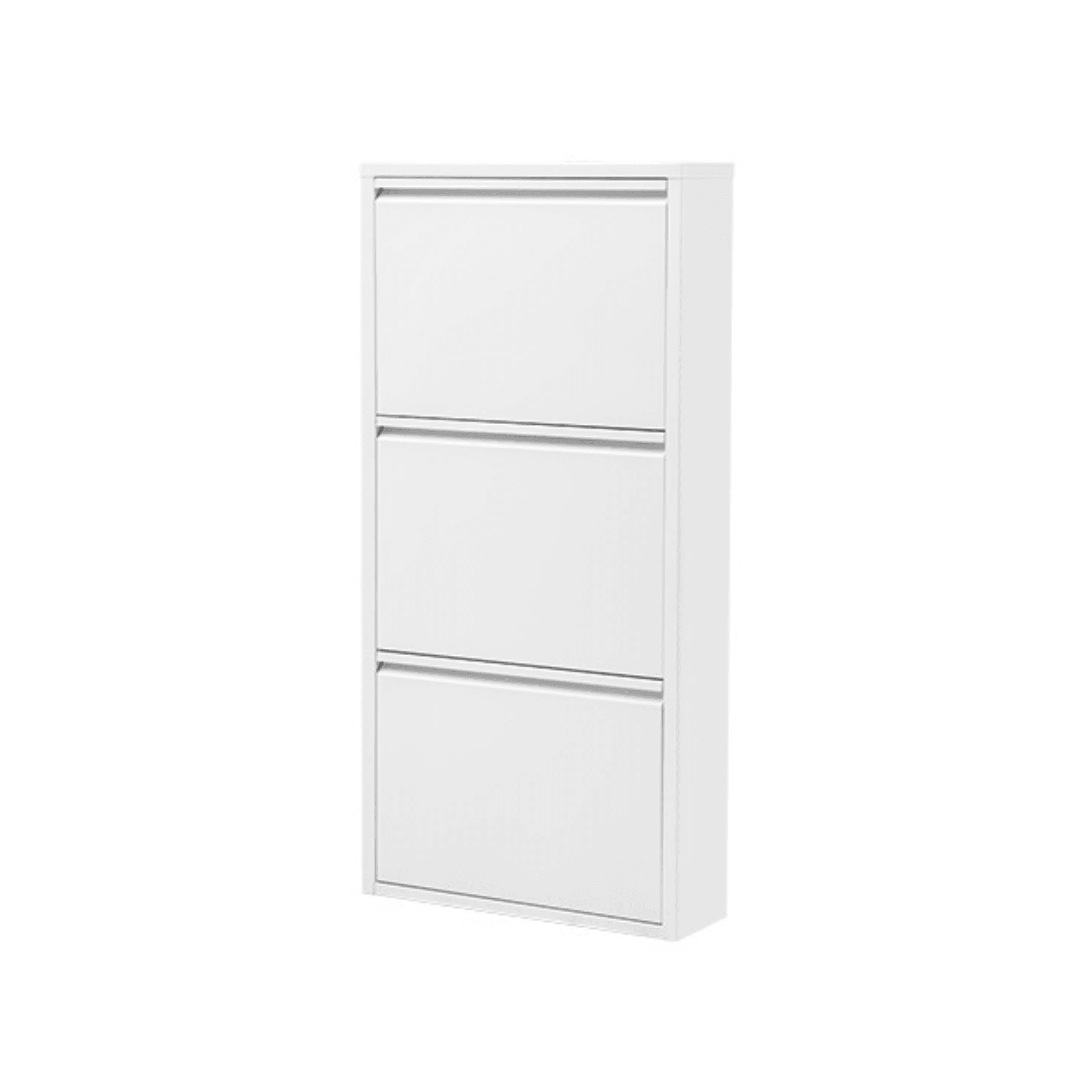 Gowoll Schuhschrank (3 Klappen Weiß)