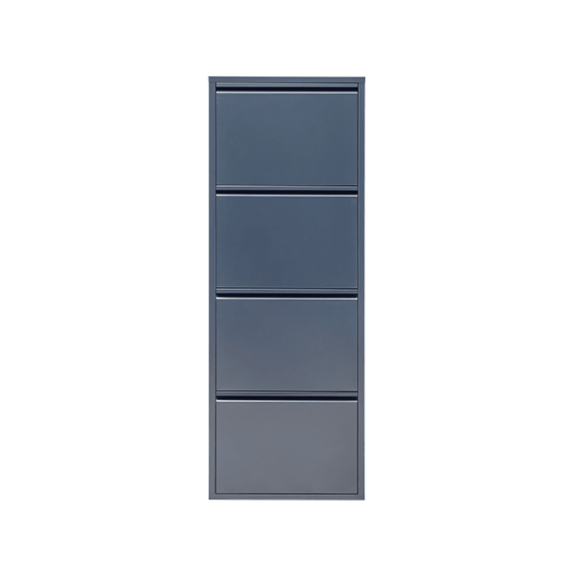 Gowoll Schuhschrank (4 Klappen Anthrazit)