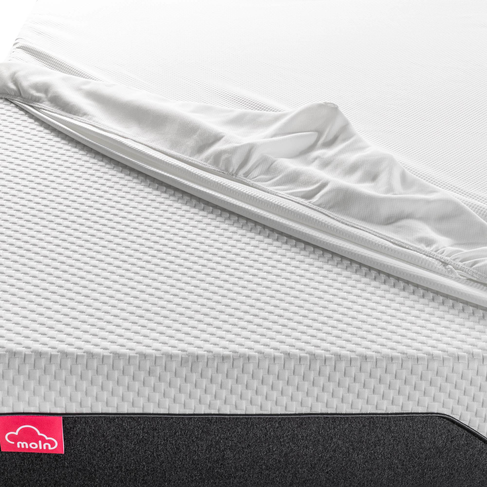 Moln Wasserdichter Matratzenschoner mit Rundumgummi – Atmungsaktiv & Waschbar