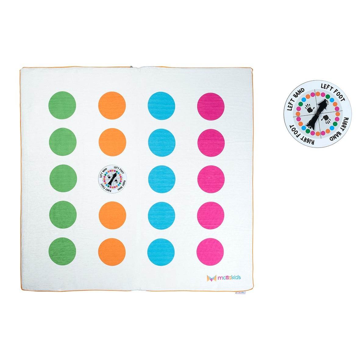 Mottokids 2-in-1 Baby Matratze & Spielmatte | Waschbar & OEKO-TEX® Zertifiziert | Faltbare Krabbelmatte für Jungen, Mädchen & Unisex