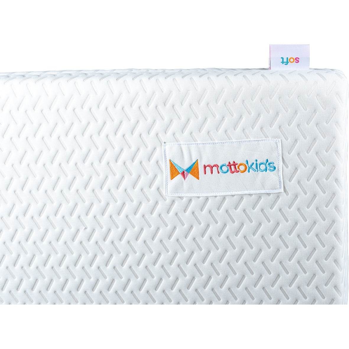 Mottokids 2-in-1 Baby Matratze & Spielmatte | Waschbar & OEKO-TEX® Zertifiziert | Faltbare Krabbelmatte für Jungen, Mädchen & Unisex