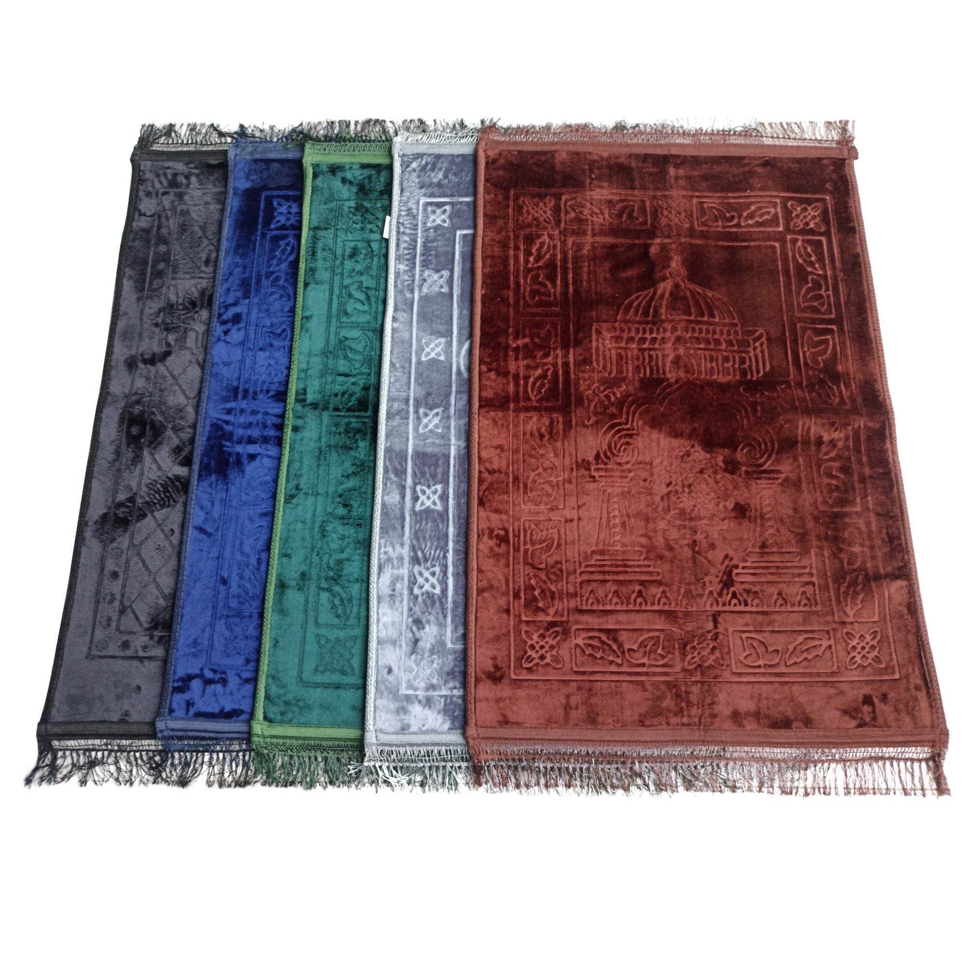 Hochwertiger Gebetsteppich – Rutschfest, Waschbar & Weich | Teppich für Männer, Frauen & Kinder