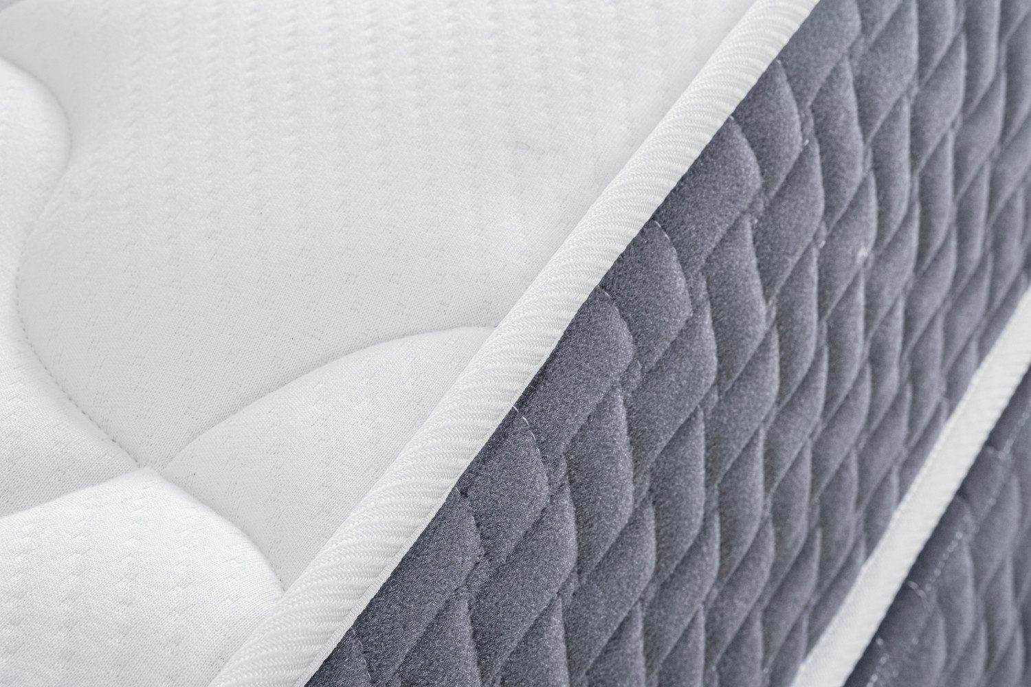 Barcelona Boxspringbett 160x200 mit Matratze, Stauraum & Kopfteil | Premium Schlafzimmerbett