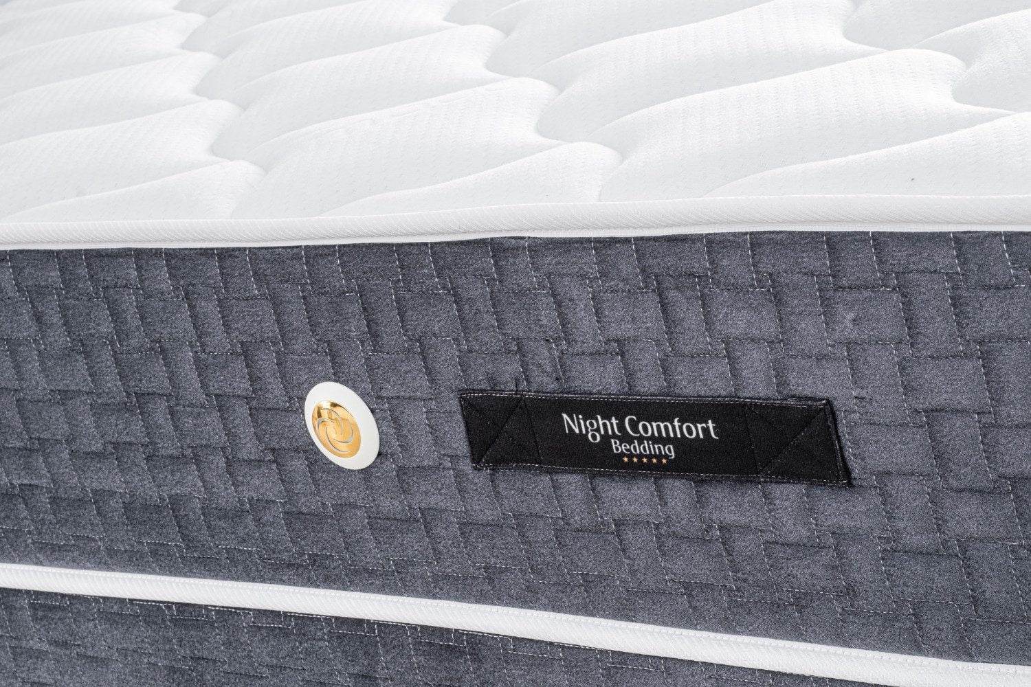 Barcelona Boxspringbett 160x200 mit Matratze, Stauraum & Kopfteil | Premium Schlafzimmerbett