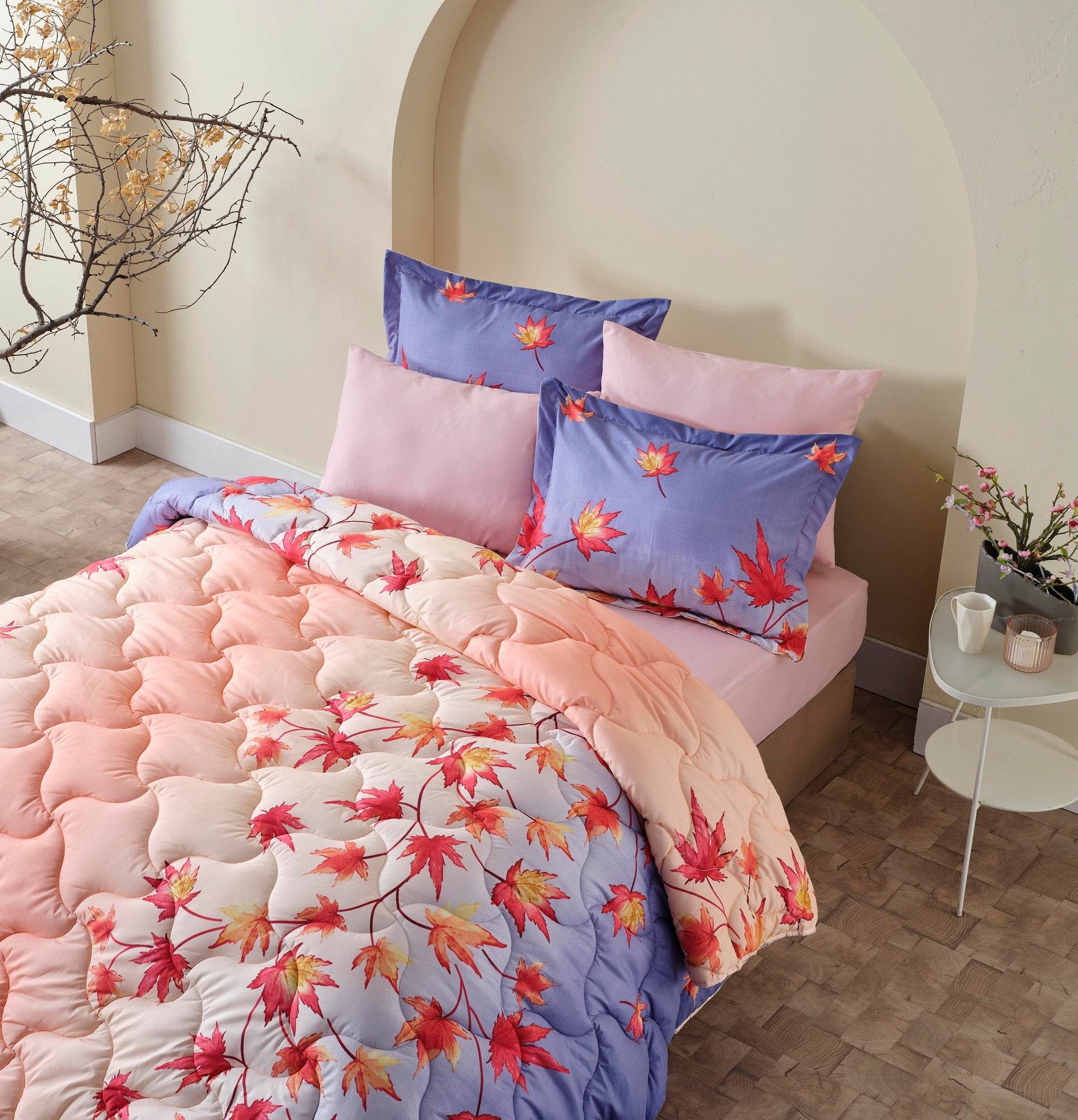 Moln Microfaser Ganzjahresdecke Antistress Steppdecke | 155x215 & 195x215 cm, Allergikerfreundlich, 7 Designs