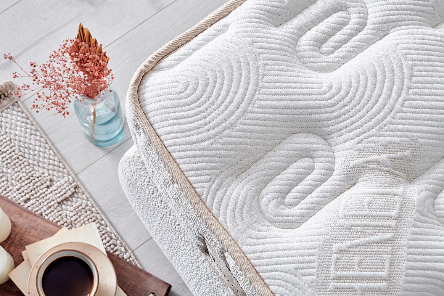 Bohemela Matratze mit Produkticons für Komfort und Taschenfederkern