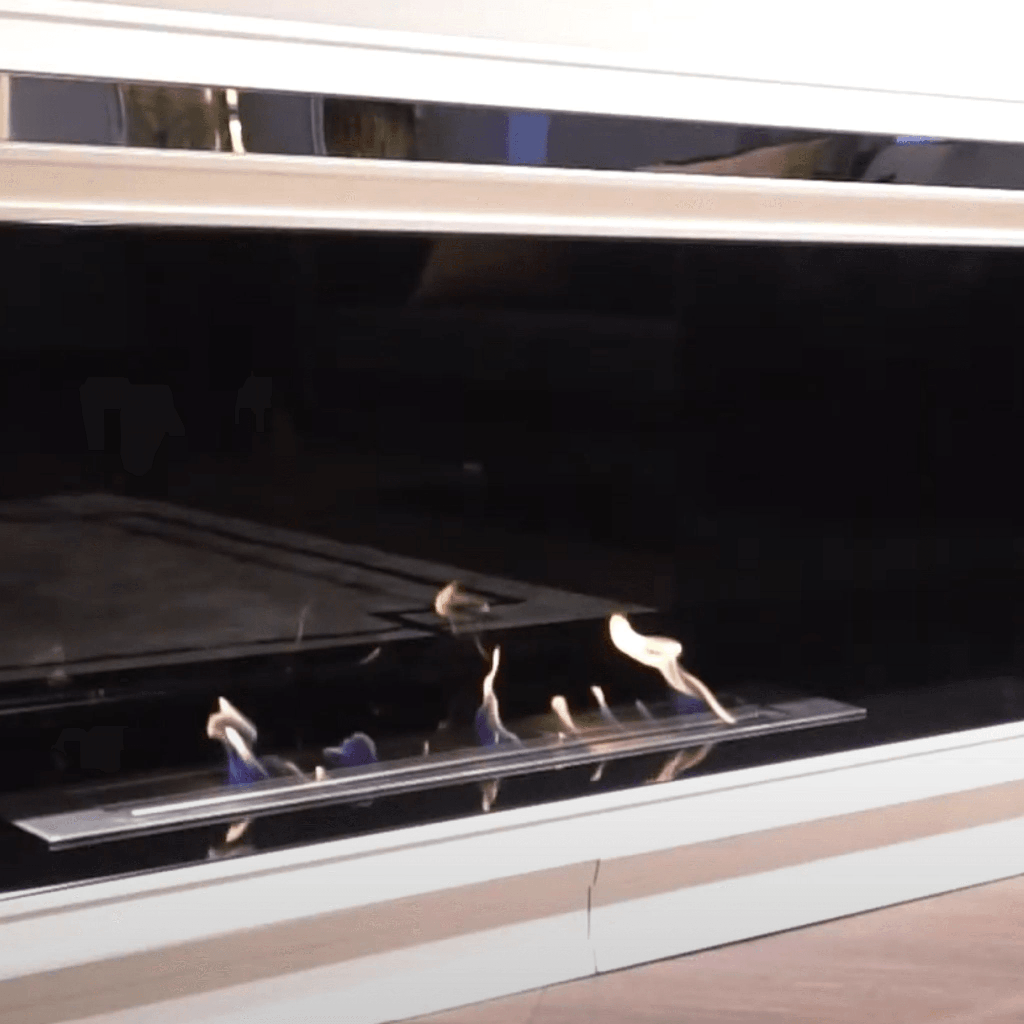 Korflame Bioethanol Kaminbrenner 90 cm – 5L Tank, Rauchfrei & Ohne Schornstein