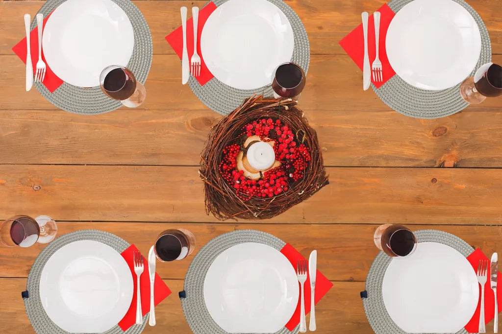 Supla Platzset – 4er & 6er Set | Abwischbar, Naturtöne, Dekorativ & Pflegeleicht