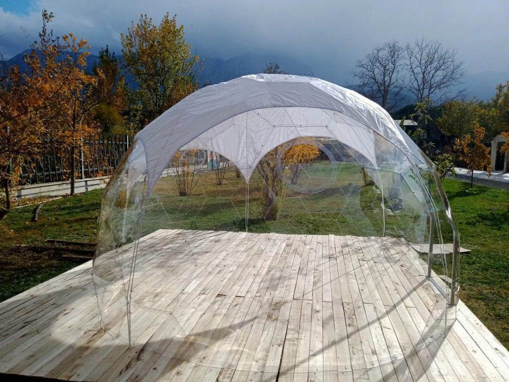 Gowoll Dome 4m | Outdoor Kuppel mit Montage & UV-Schutz
