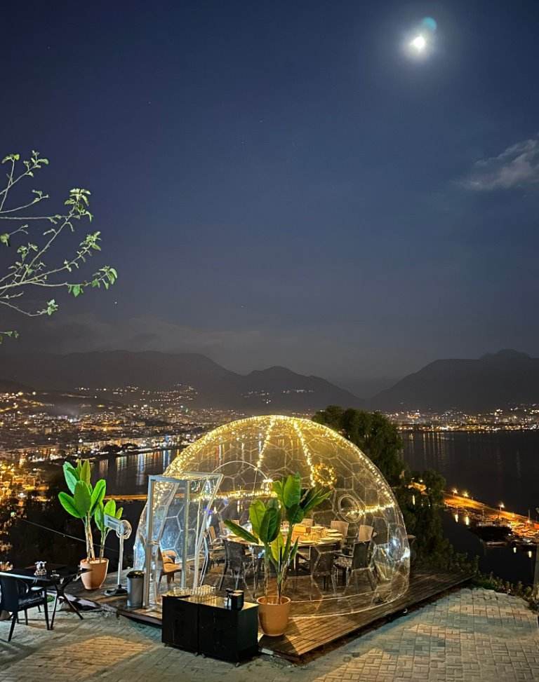 Gowoll Dome 4m | Outdoor Kuppel mit Montage & UV-Schutz