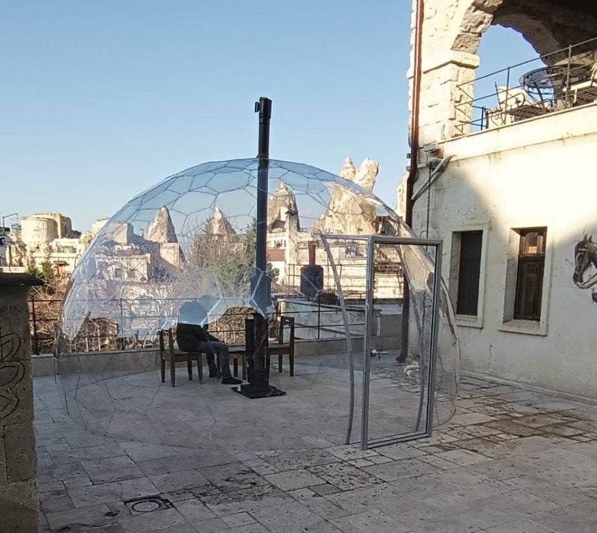 Gowoll Dome 4m | Outdoor Kuppel mit Montage & UV-Schutz