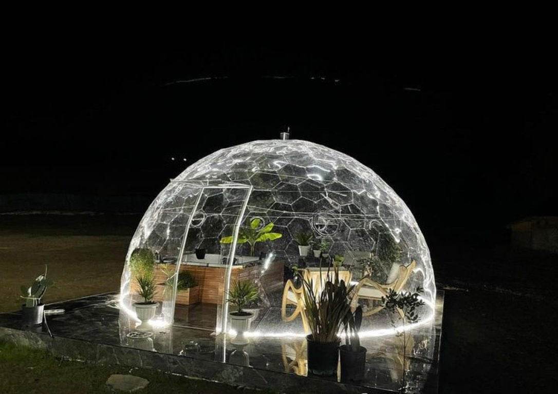 Gowoll Dome 4m | Outdoor Kuppel mit Montage & UV-Schutz