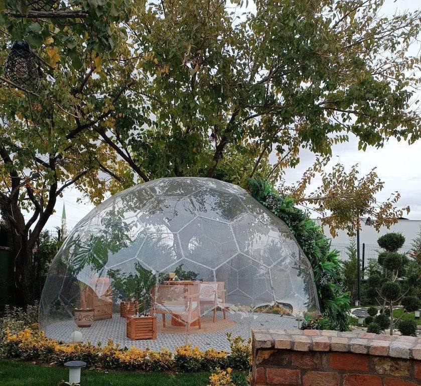 Gowoll Dome 4m | Outdoor Kuppel mit Montage & UV-Schutz