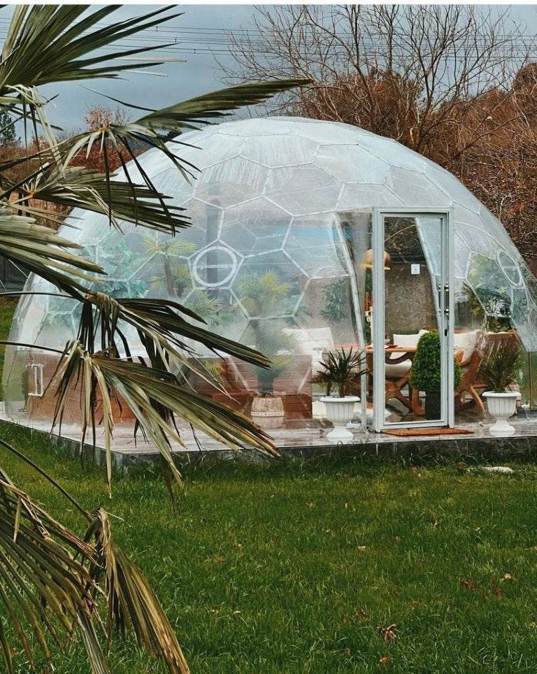 Gowoll Dome 4m | Outdoor Kuppel mit Montage & UV-Schutz