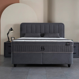 BSS LEOBEDD Boxspringbett Set | Matratze H3 | Box und Kopfteil