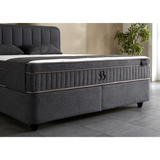 BSS LEOBEDD Boxspringbett Set | Matratze H3 | Box und Kopfteil