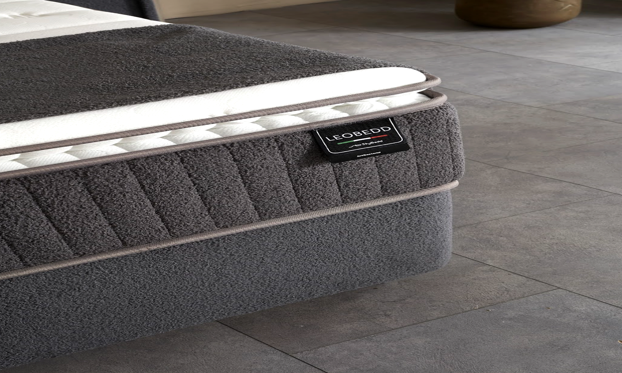 BSS LEOBEDD Boxspringbett Set | Matratze H3 | Box und Kopfteil