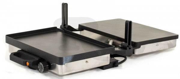 Roland Kontaktgrill mit Granit-Beschichtung – Elektrogrill für fettfreies Grillen