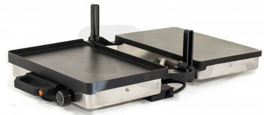 3-in-1 Kontaktgrill mit Granit-Beschichtung – Elektrogrill für fettfreies Grillen