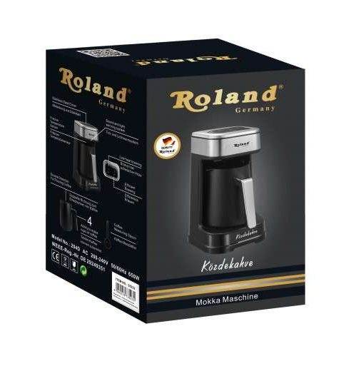 Roland Germany Türkische Kaffeemaschine, 4 Mokka-Tassen, Mokka Maschine, 500-600 Watt | Közde Kahv
